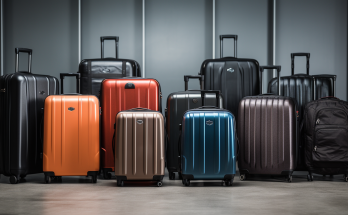 photo of a variety of carry-on luggage