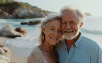 Romantic Couple on Vacation
